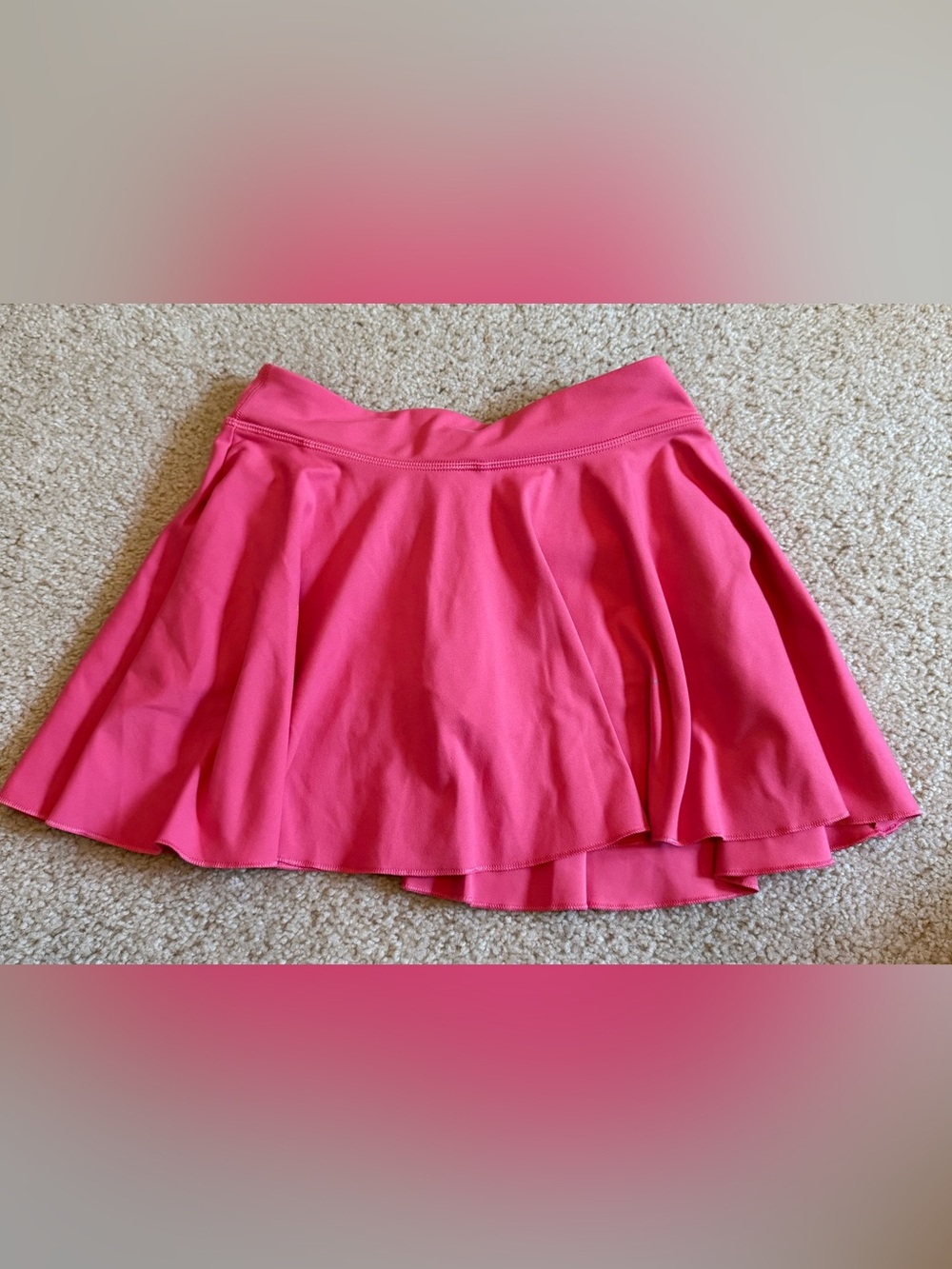 Under Armour Bright Pink Circle Skirt